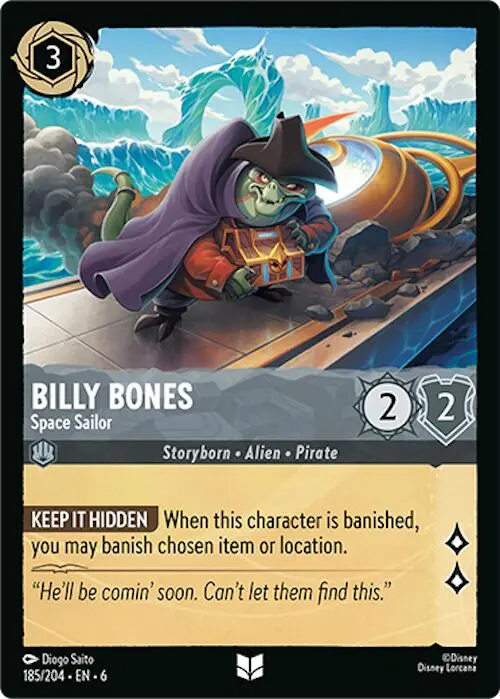 Billy Bones - Space Sailor (185/204) [Azurite Sea] 1