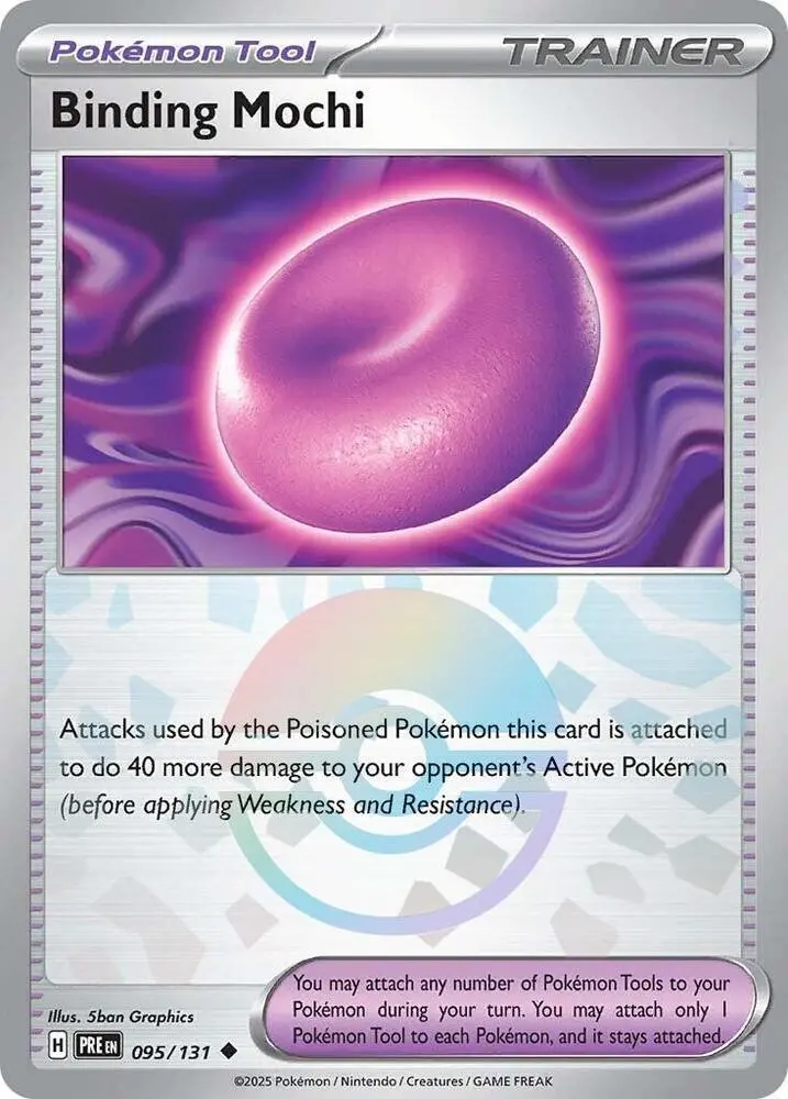 Binding Mochi (095/131) (Poke Ball Pattern) [Scarlet & Violet: Prismatic Evolutions] 1