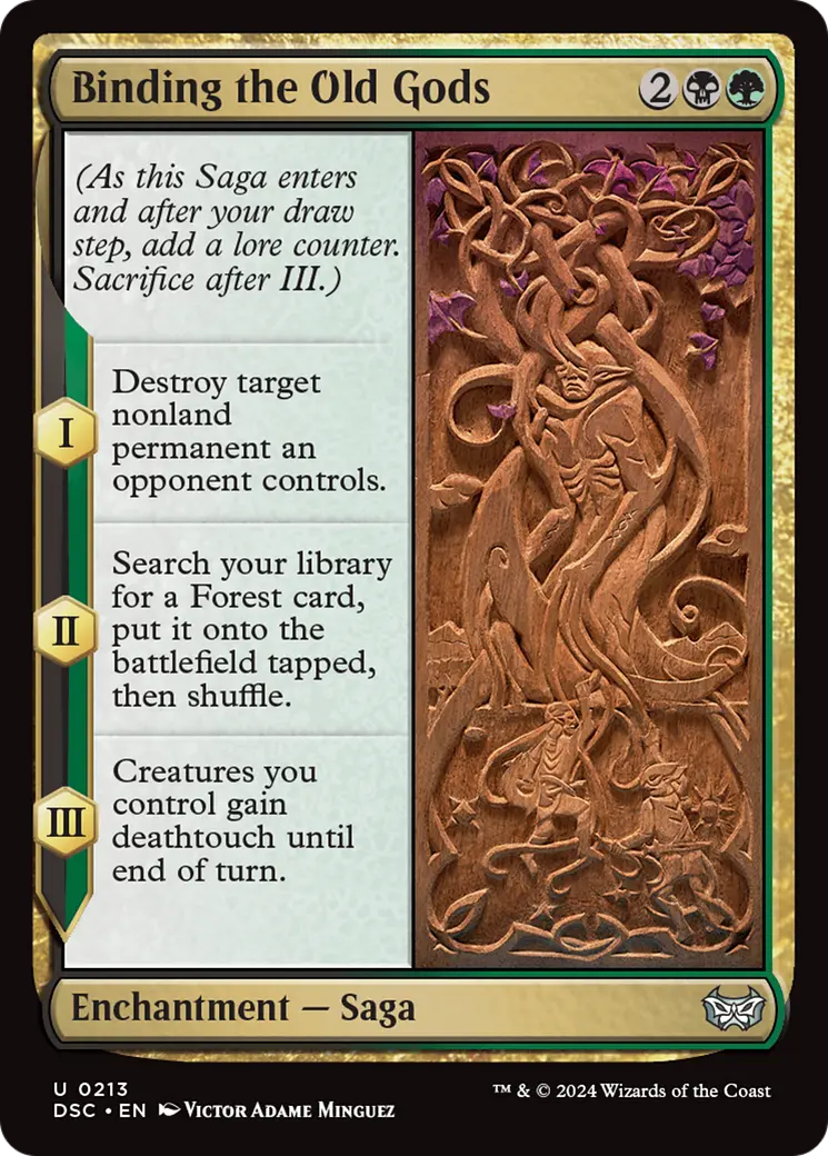 Binding The Old Gods [Duskmourn: House Of Horror Commander] 1