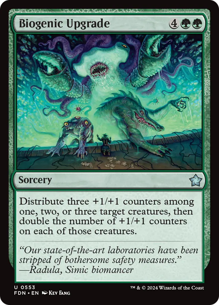 Biogenic Upgrade [Foundations] 1