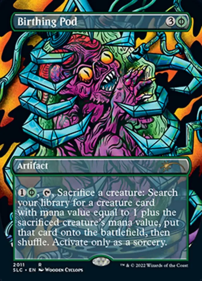Birthing Pod (Borderless Alternate Art) [Secret Lair Countdown Kit] 1