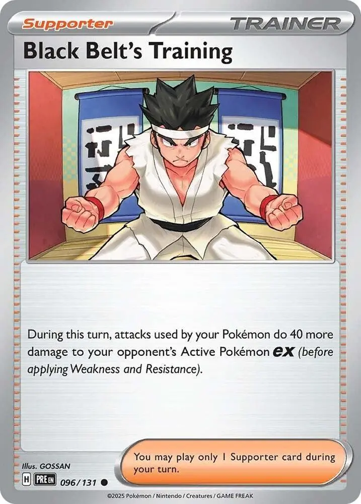 Black Belt's Training (096/131) [Scarlet & Violet: Prismatic Evolutions] 1