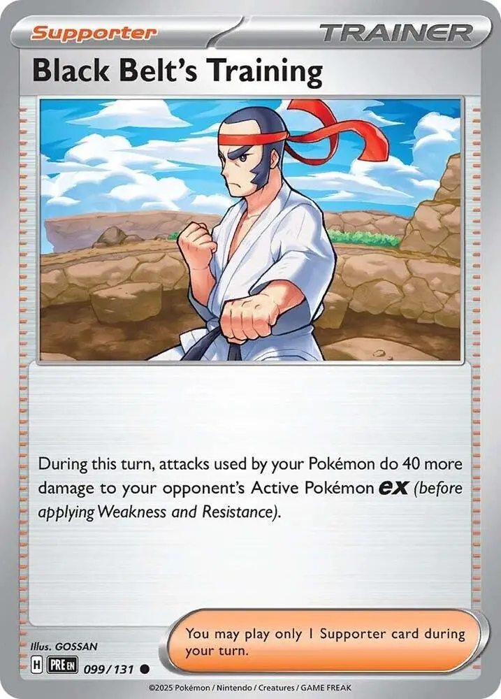 Black Belt's Training (099/131) [Scarlet & Violet: Prismatic Evolutions] 1