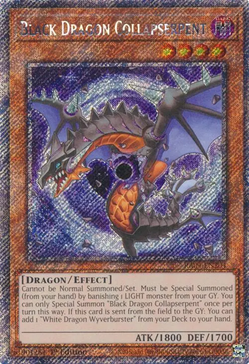 Black Dragon Collapserpent [Ra04-En204] Platinum Secret Rare 1