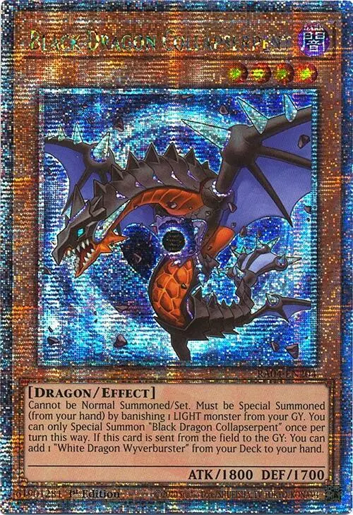 Black Dragon Collapserpent [Ra04-En204] Quarter Century Secret Rare 1