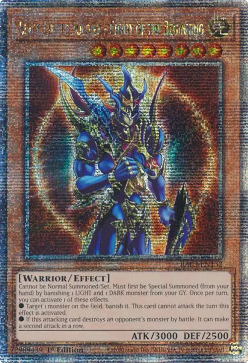 Black Luster Soldier - Envoy Of The Beginning (Quarter Century Secret Rare) [Ra03-En132] Quarter Century Secret Rare 1
