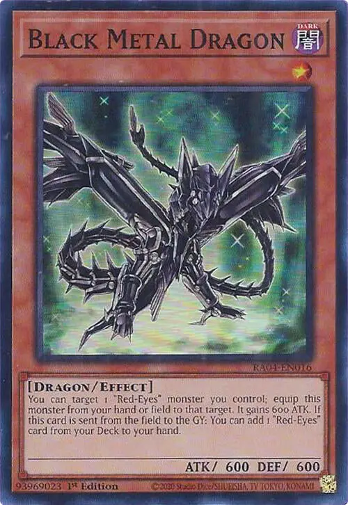 Black Metal Dragon [Ra04-En016] Super Rare 1