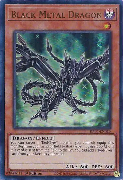 Black Metal Dragon [Ra04-En016] Ultra Rare 1