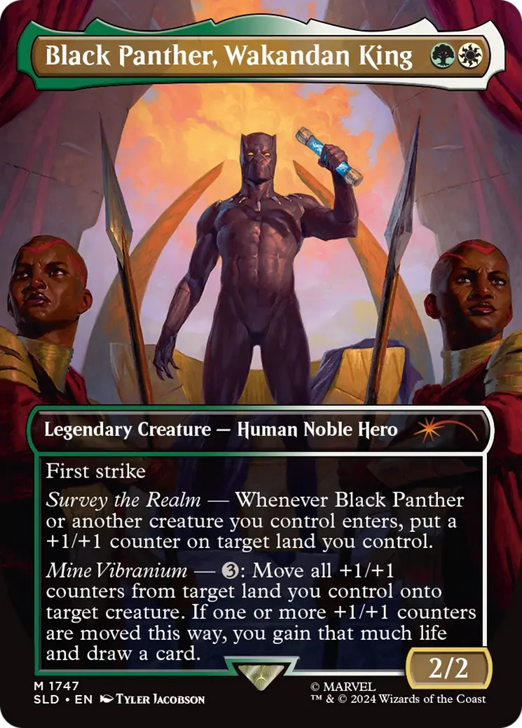 Black Panther, Wakandan King [Secret Lair Drop Series] 1