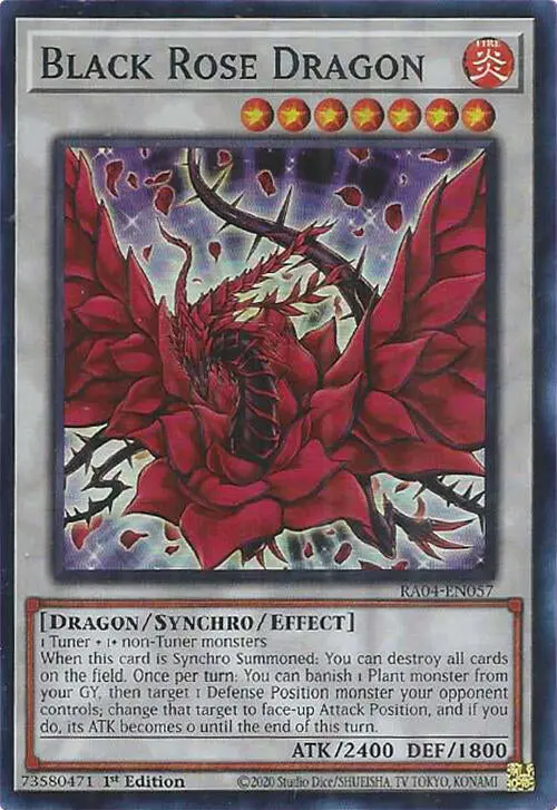 Black Rose Dragon [Ra04-En057] Super Rare 1