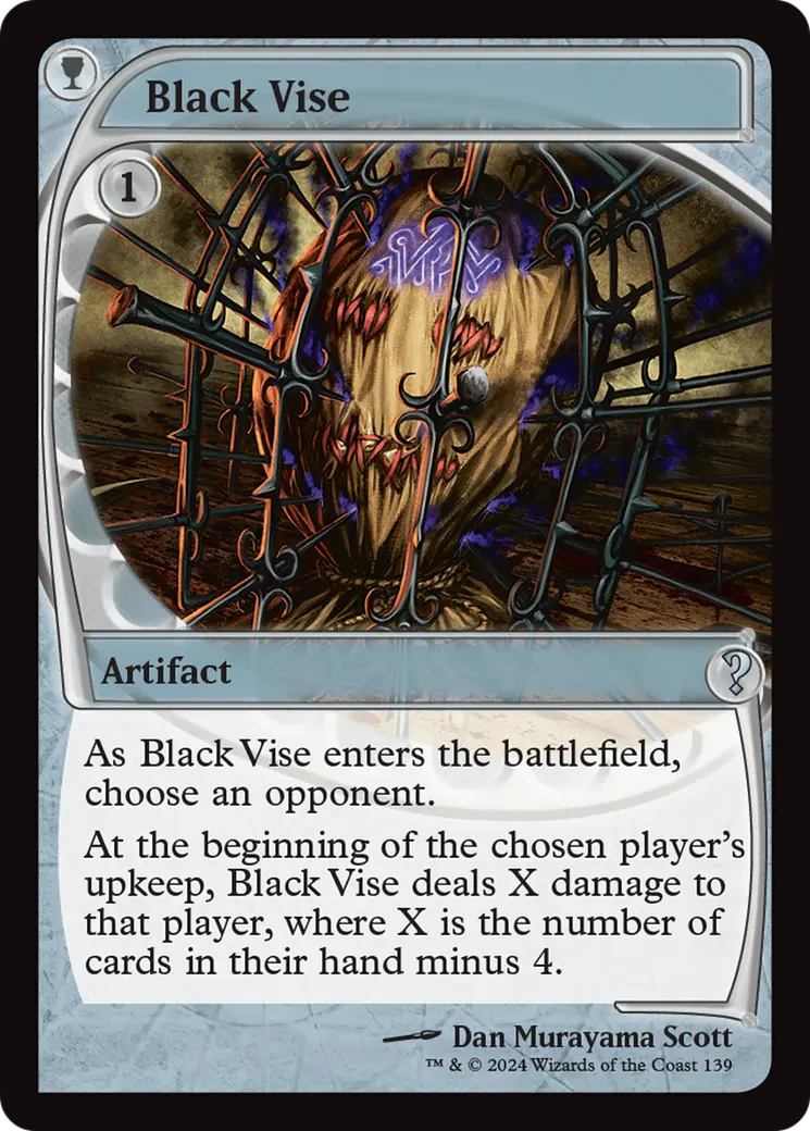 Black Vise (Future Sight) [Mystery Booster 2] 1