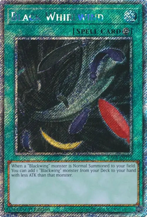 Black Whirlwind (Platinum Secret Rare) [Ra03-En219] Platinum Secret Rare 1