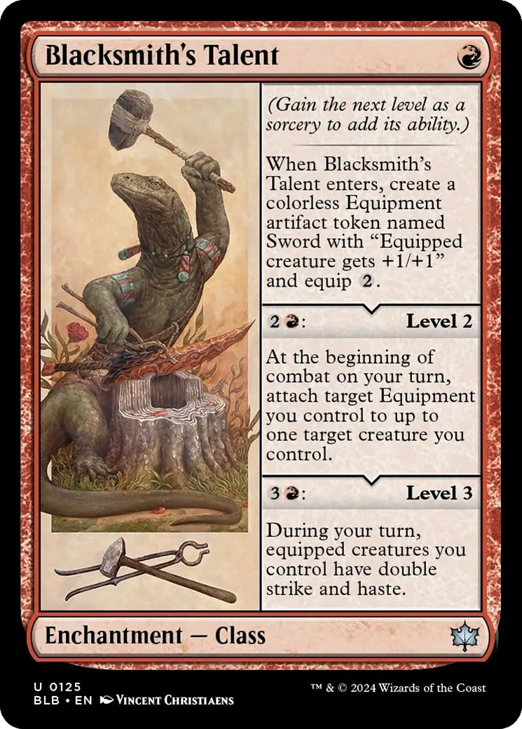 Blacksmith's Talent [Bloomburrow] 1
