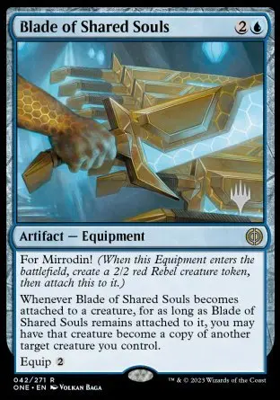Blade Of Shared Souls (Promo Pack) [Phyrexia: All Will Be One Promos] 1