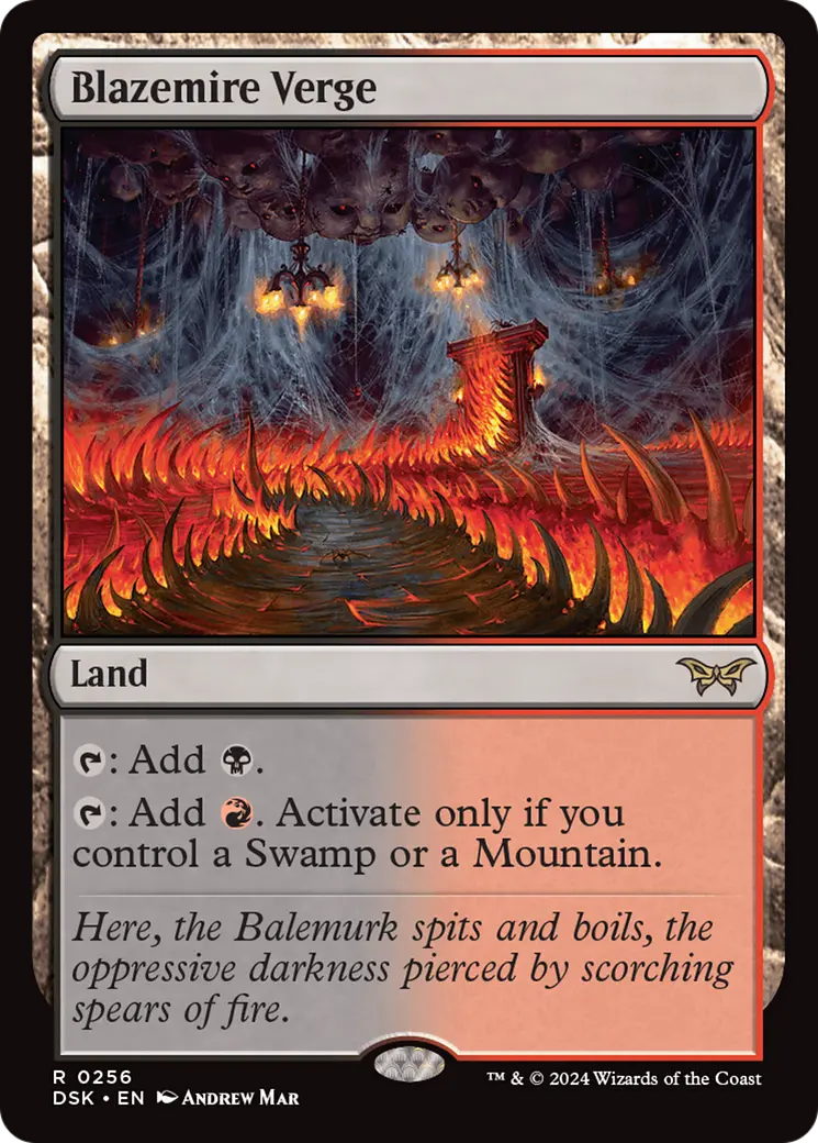 Blazemire Verge [Duskmourn: House Of Horror] 1