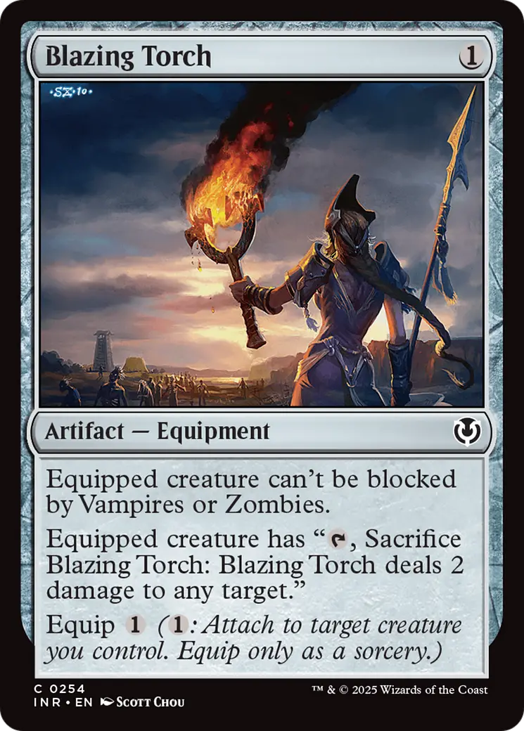 Blazing Torch [Innistrad Remastered] 1