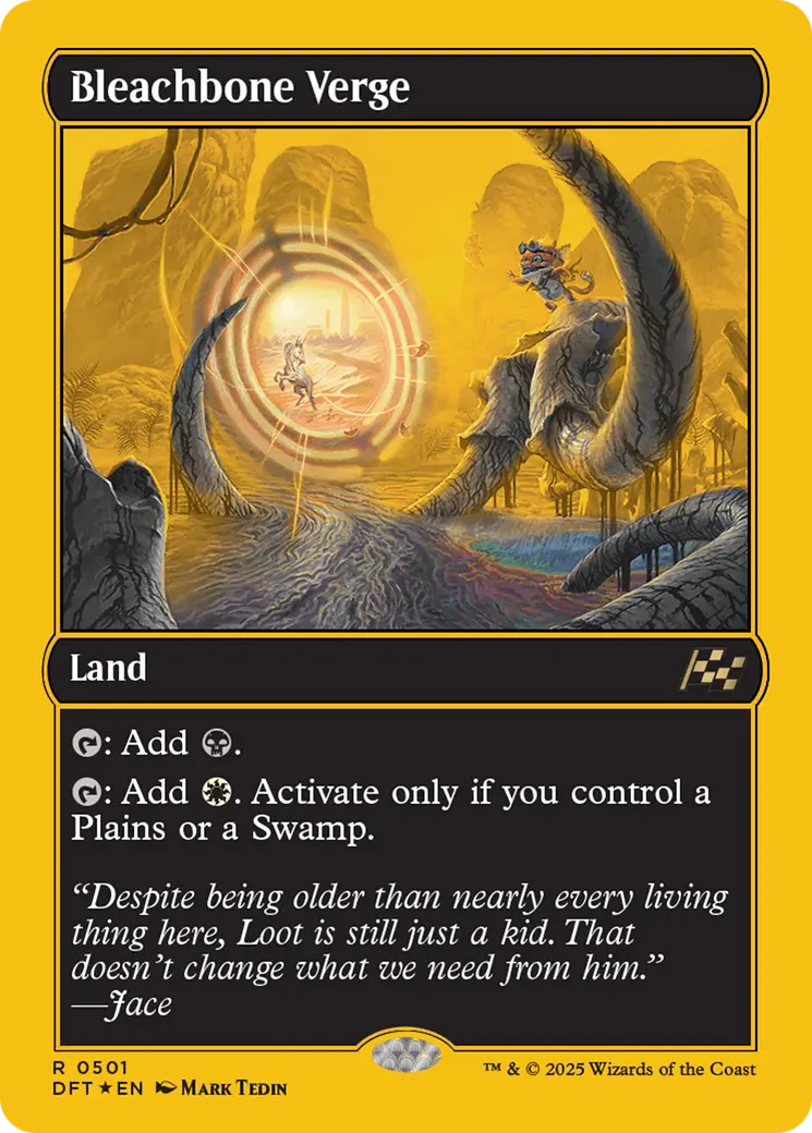Bleachbone Verge (First-Place Foil) [Aetherdrift] 1