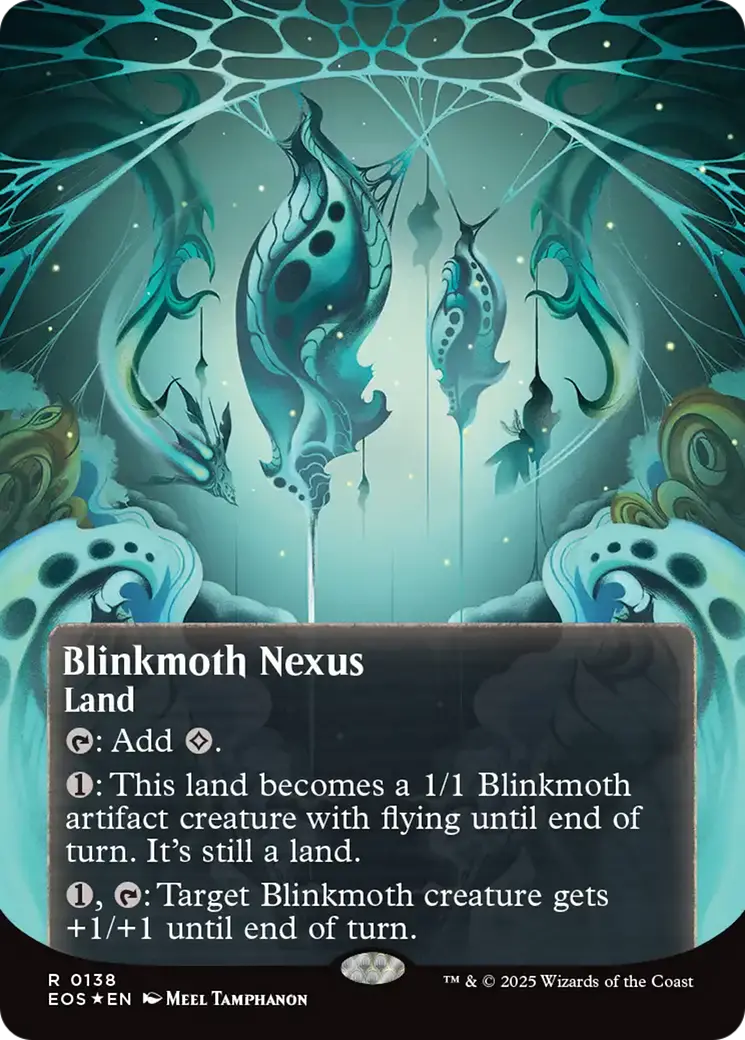 Blinkmoth Nexus (0138) (Borderless) (Galaxy Foil) [Edge Of Eternities: Stellar Sights] 1