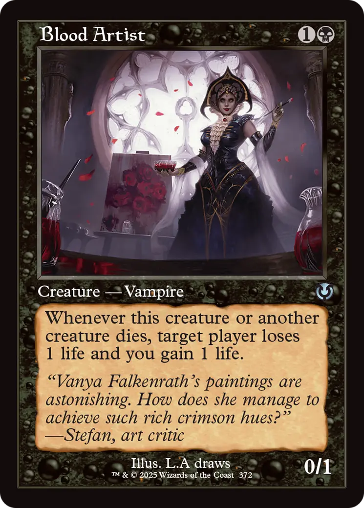 Blood Artist (Retro Frame) [Innistrad Remastered] 1