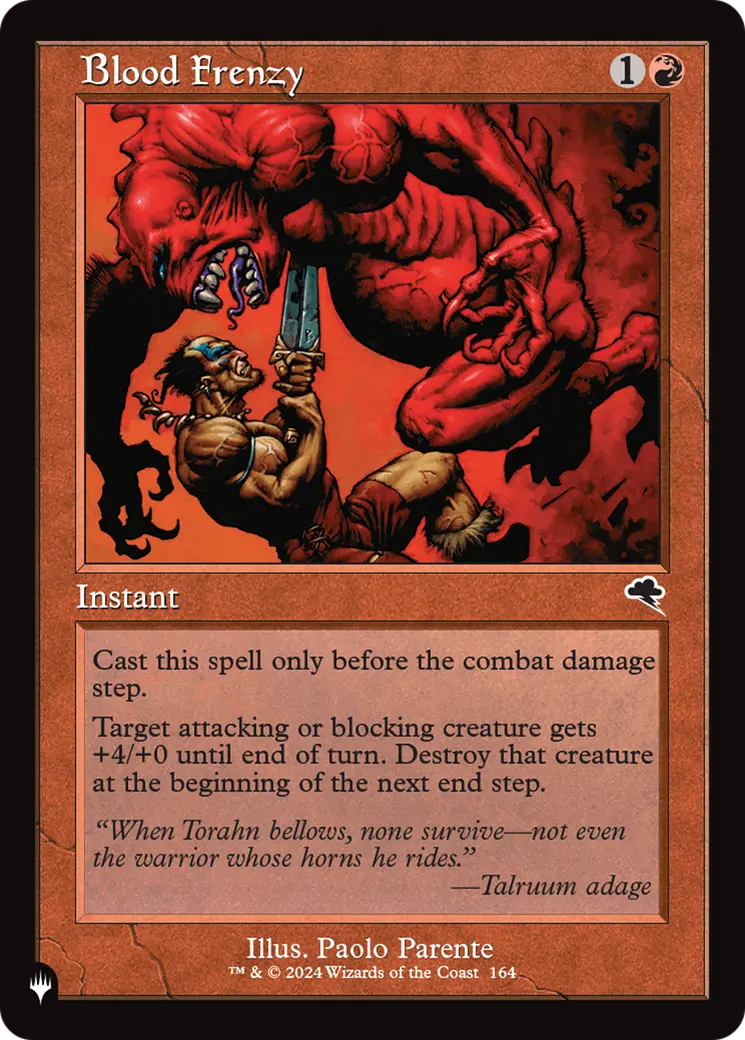 Blood Frenzy [The List] 1