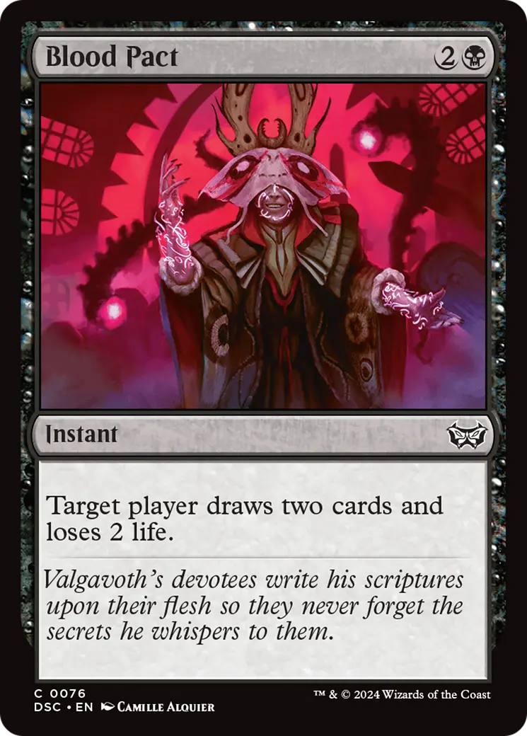Blood Pact [Duskmourn: House Of Horror Commander] 1