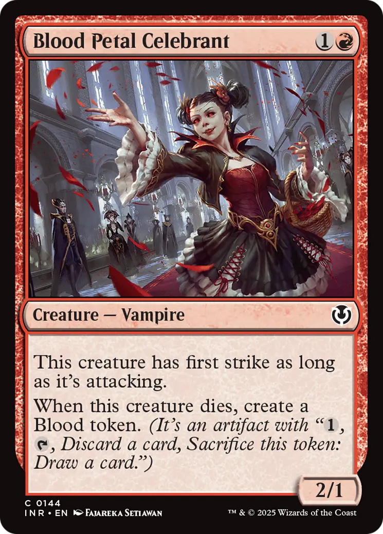 Blood Petal Celebrant [Innistrad Remastered] 1