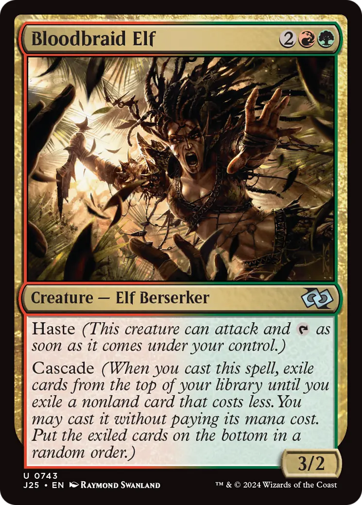 Bloodbraid Elf [Foundations Jumpstart] 1