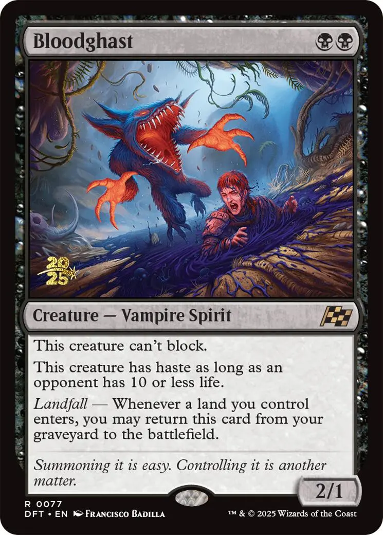 Bloodghast [Aetherdrift Prerelease Promos] 1