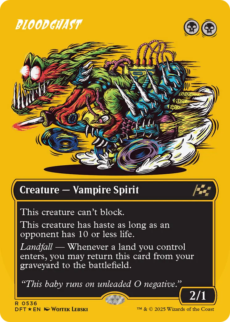 Bloodghast (Borderless) (First-Place Foil) [Aetherdrift] 1