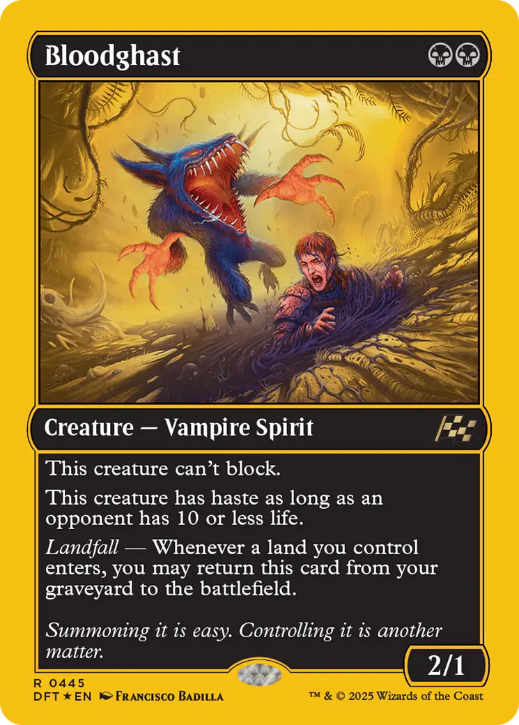 Bloodghast (First-Place Foil) [Aetherdrift] 1