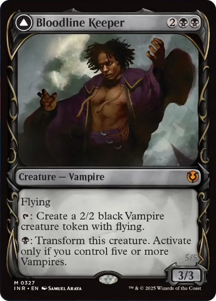 Bloodline Keeper // Lord Of Lineage (Showcase) [Innistrad Remastered] 1
