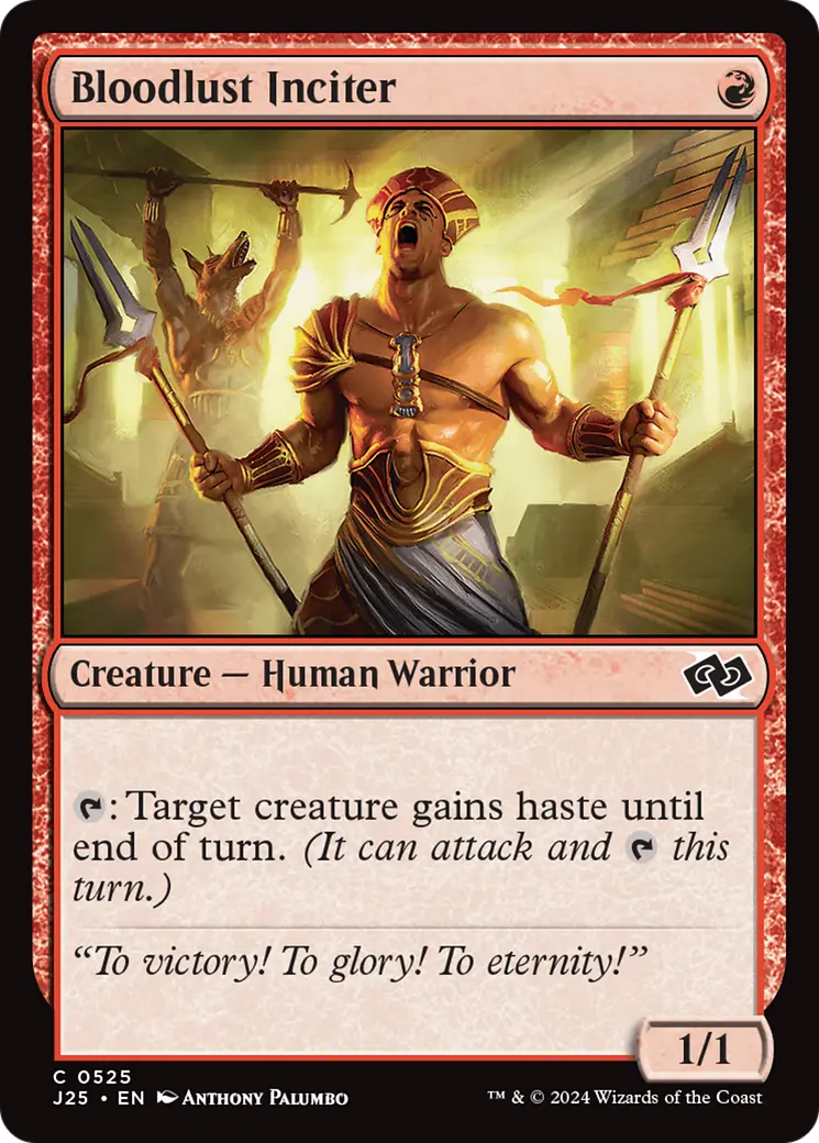 Bloodlust Inciter [Foundations Jumpstart] 1