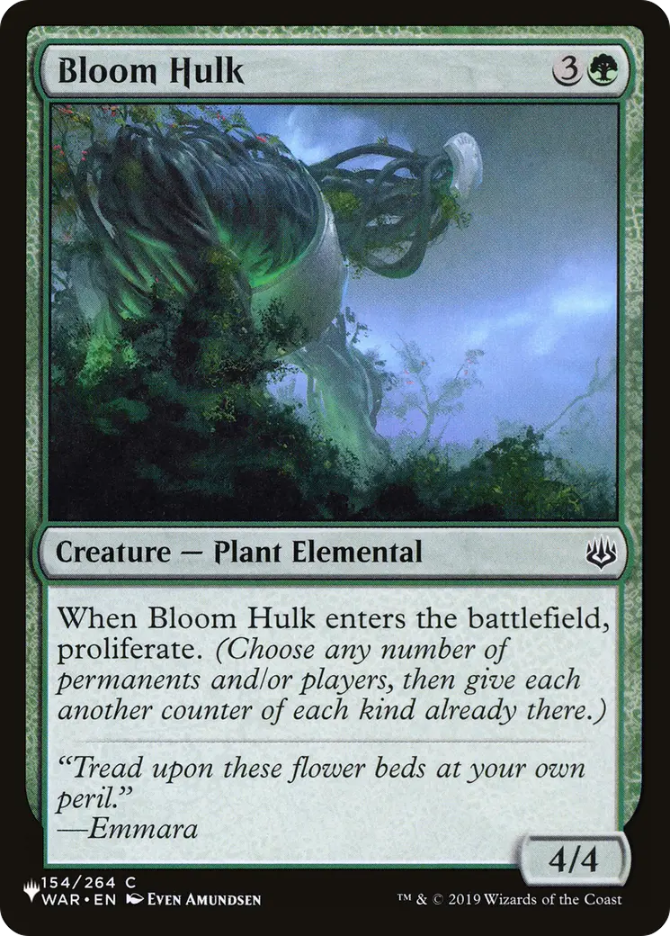 Bloom Hulk [The List] 1
