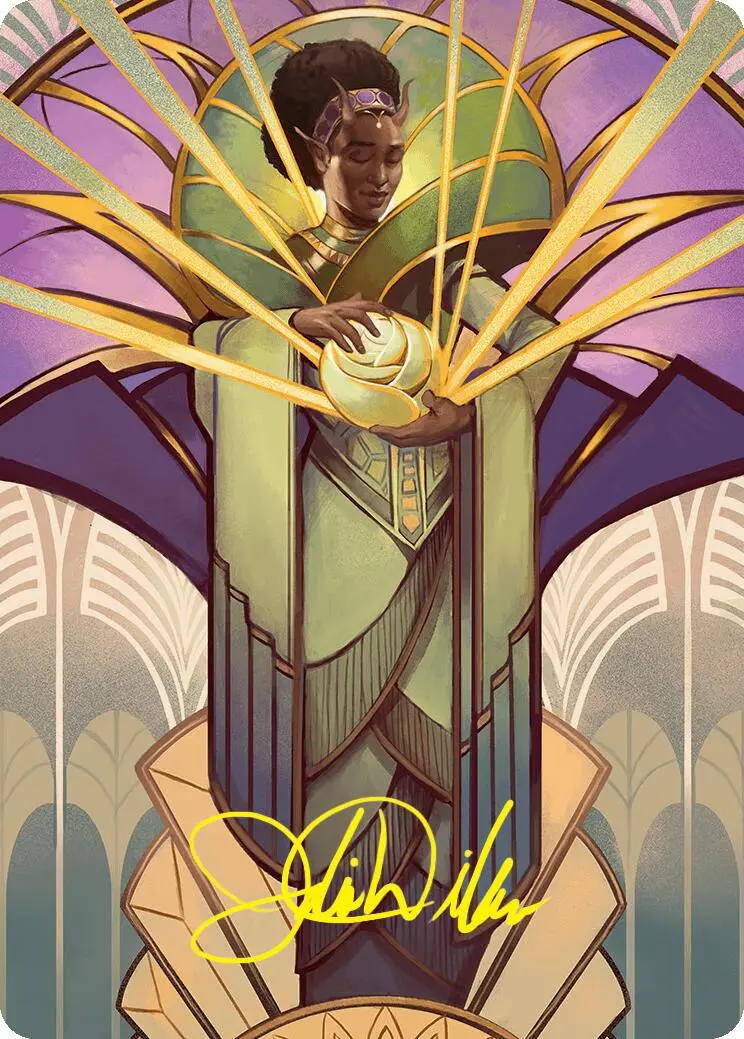 Bloom Tender Art Card (54/54) (Gold-Stamped Signature) [Foundations Art Series] 1