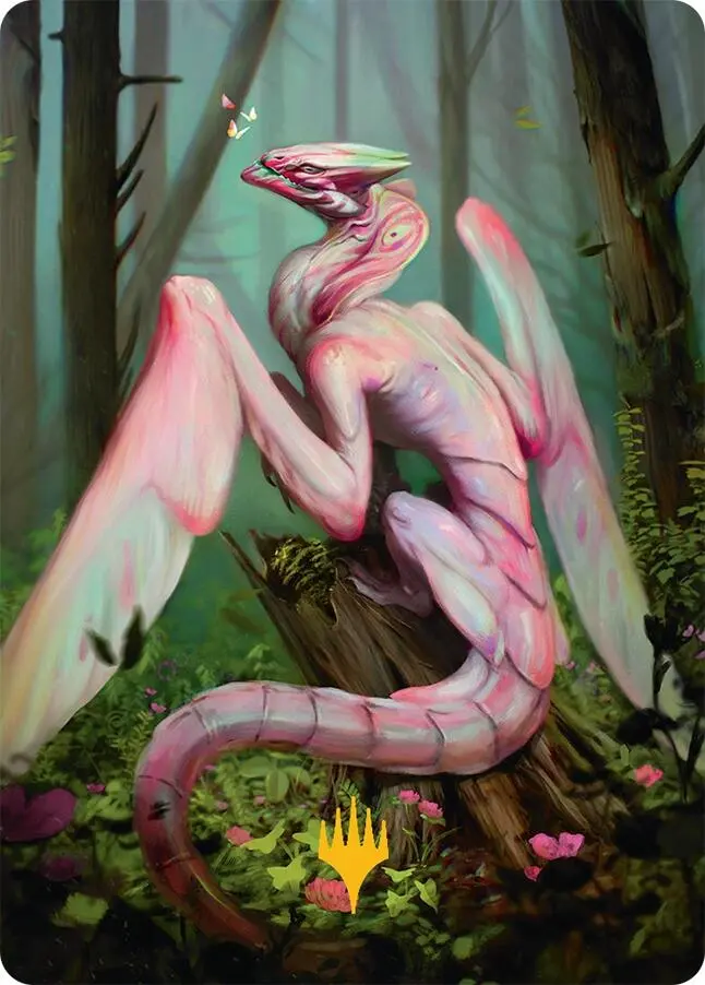 Bloomvine Regent Art Card (46/54) (Gold-Stamped) [Tarkir: Dragonstorm Art Series] 1