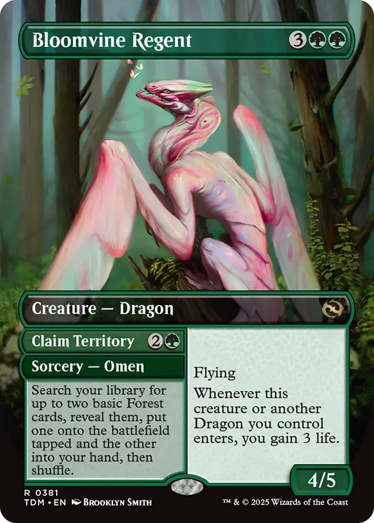 Bloomvine Regent (Borderless) [Tarkir: Dragonstorm] 1