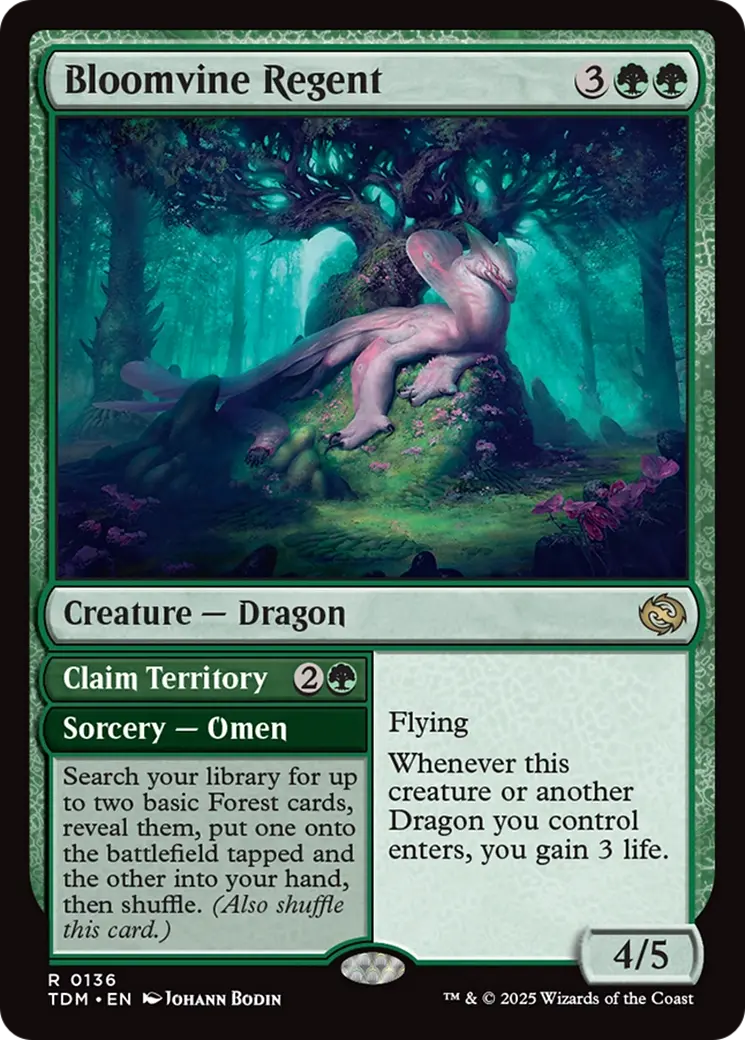 Bloomvine Regent [Tarkir: Dragonstorm] 1