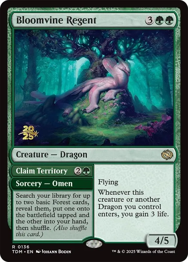 Bloomvine Regent [Tarkir: Dragonstorm Prerelease Promos] 1
