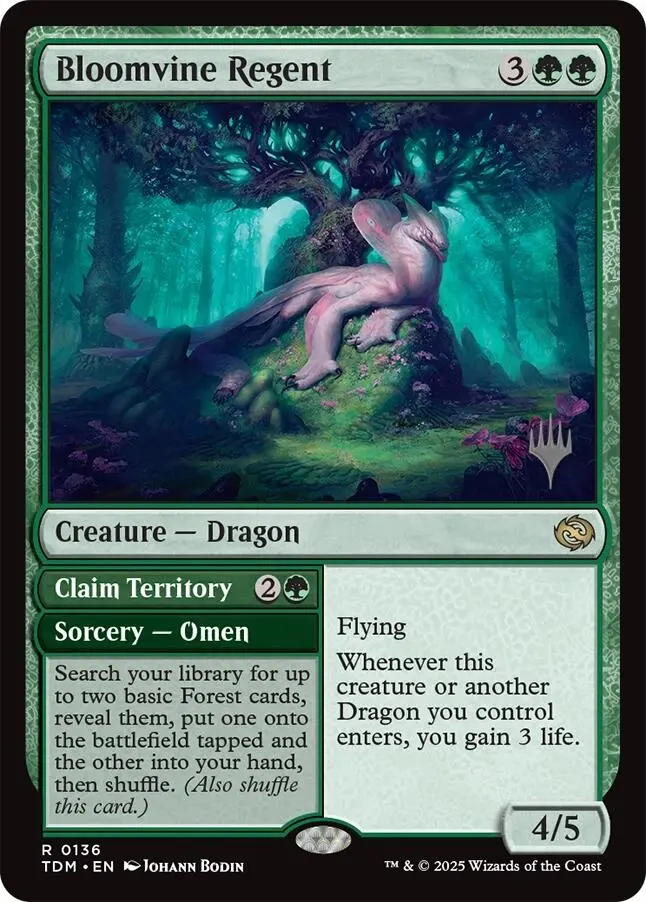 Bloomvine Regent [Tarkir: Dragonstorm Promos] 1