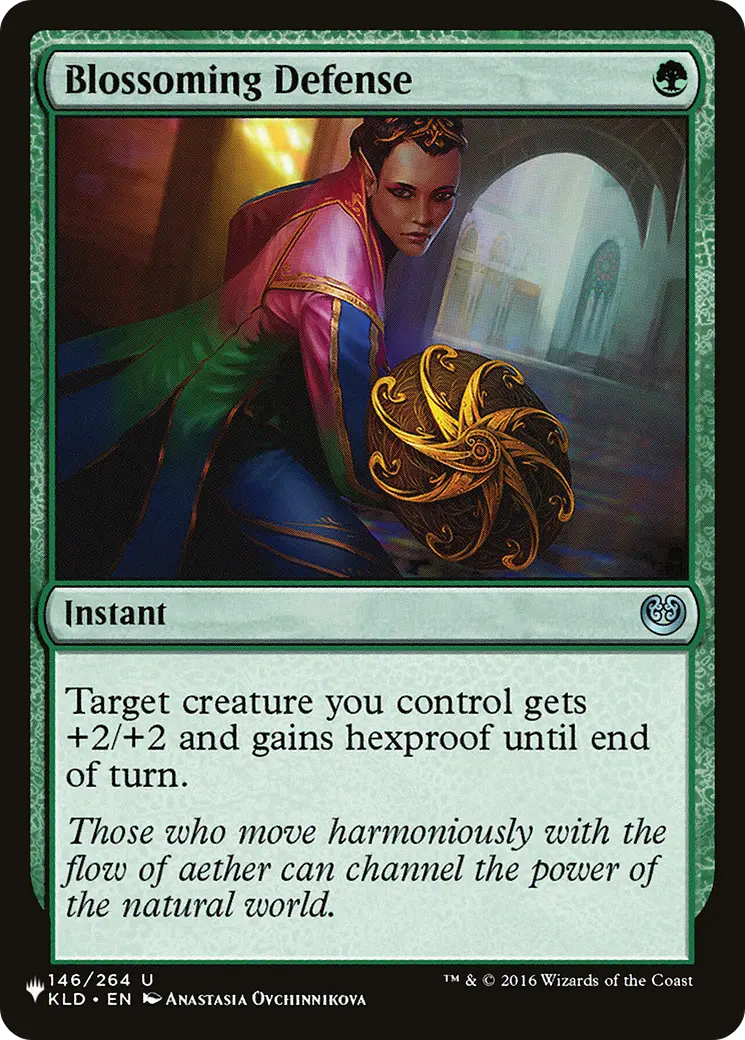 Blossoming Defense [The List] 1