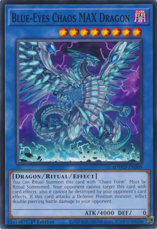 Blue-Eyes Chaos Max Dragon [Sdwd-En009] Common 1