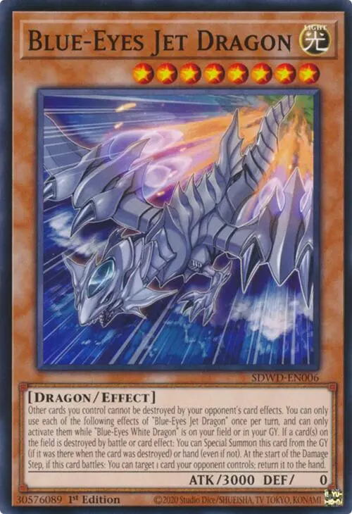 Blue-Eyes Jet Dragon [Sdwd-En006] Common 1