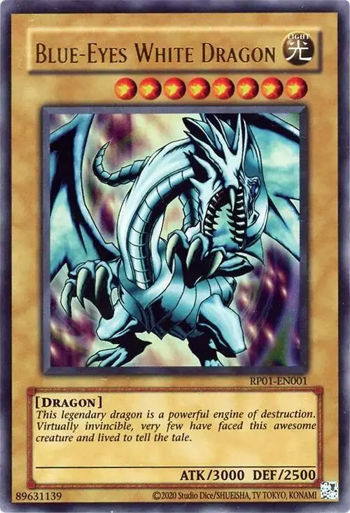 Blue-Eyes White Dragon [Rp01-En001] Ultra Rare 1