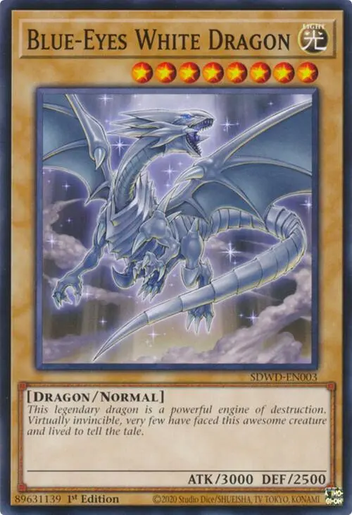 Blue-Eyes White Dragon [Sdwd-En003] Common 1