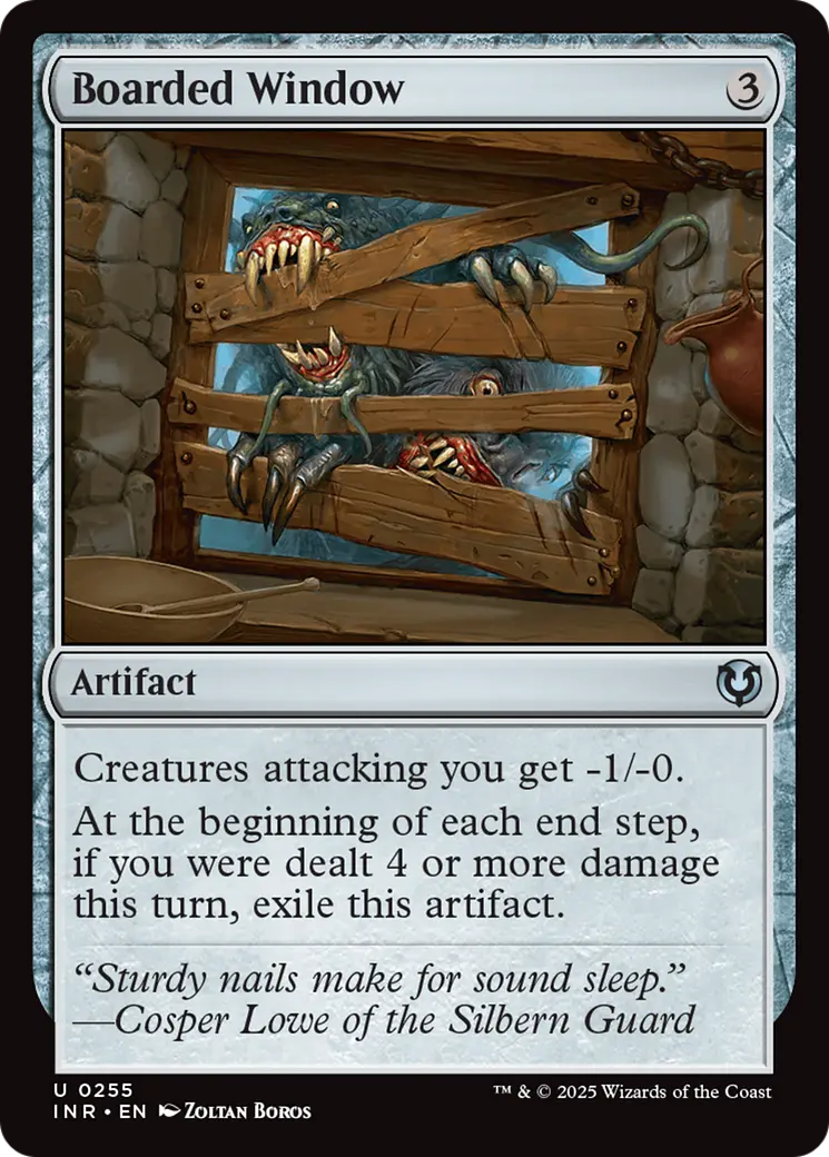 Boarded Window [Innistrad Remastered] 1