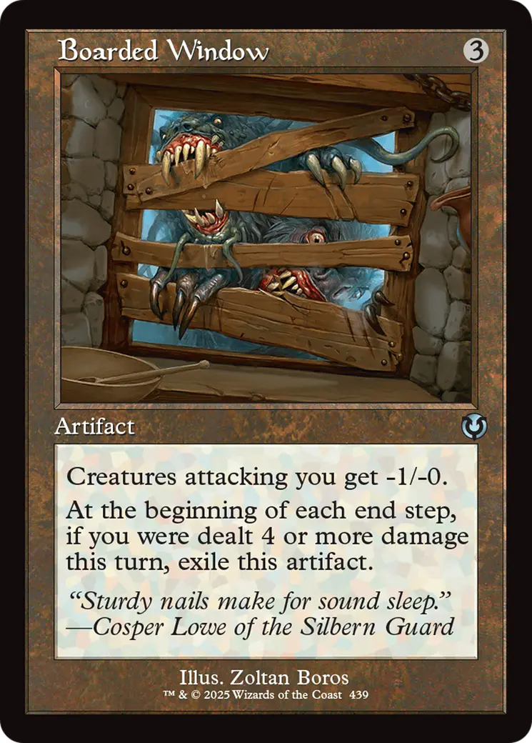 Boarded Window (Retro Frame) [Innistrad Remastered] 1