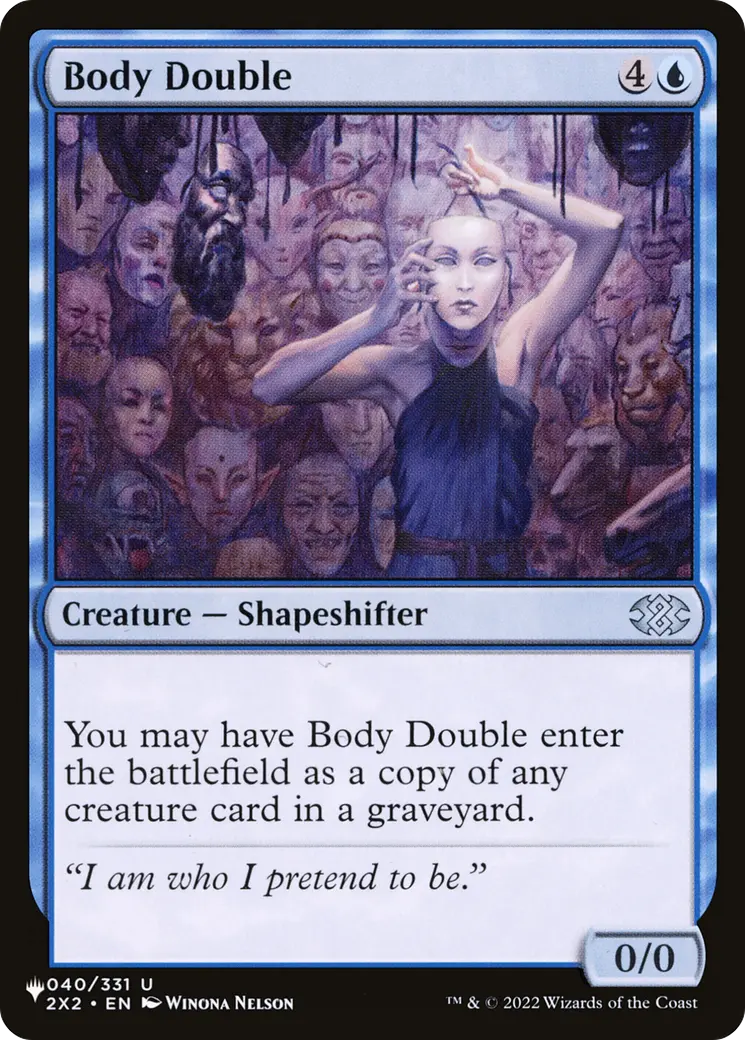 Body Double [The List] 1