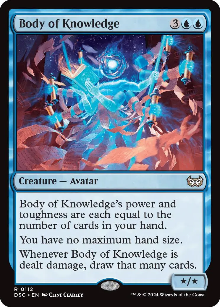 Body Of Knowledge [Duskmourn: House Of Horror Commander] 1