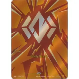 Body Rune - Riftbound Organized Play Promotional Cards (Opp) 1
