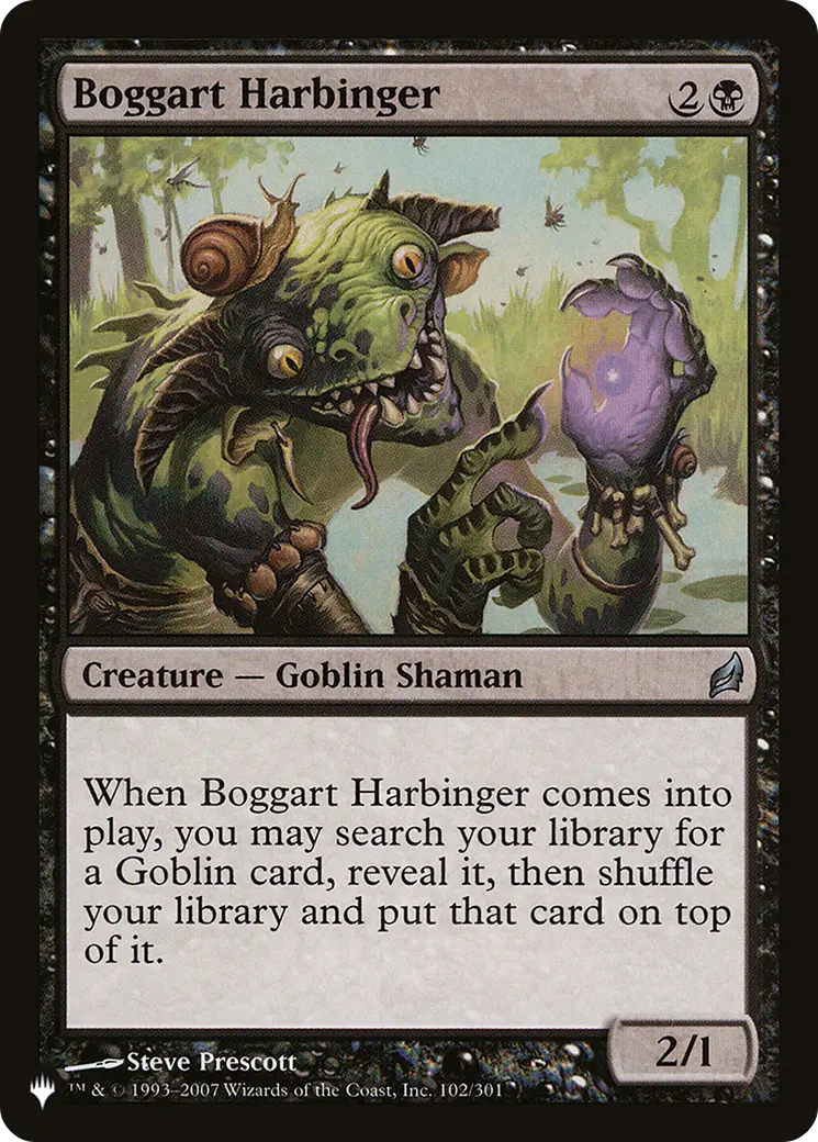Boggart Harbinger [The List] 1